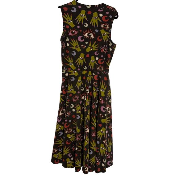 Nooworks Eye Pattern Midi Dress - Picture 4 of 8